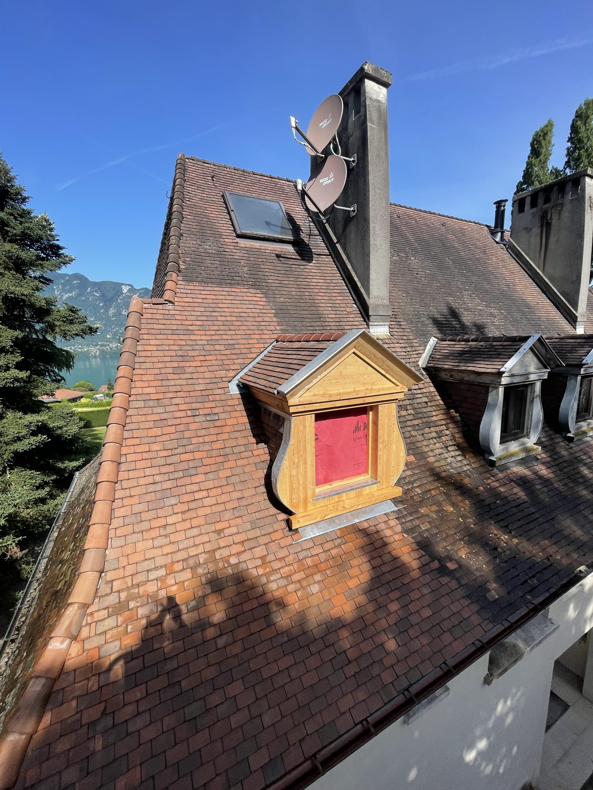 Nettoyage de toitures par drone professionnel en Auvergne-Rhône-Alpes